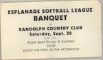 BSL Banquet Ticket 1978